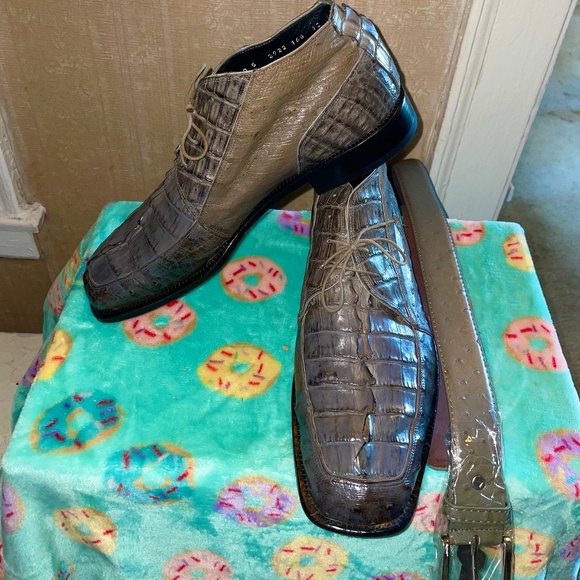 Mauri Other - Mauri Hornback Ankle Boots with SZ 42 free belt